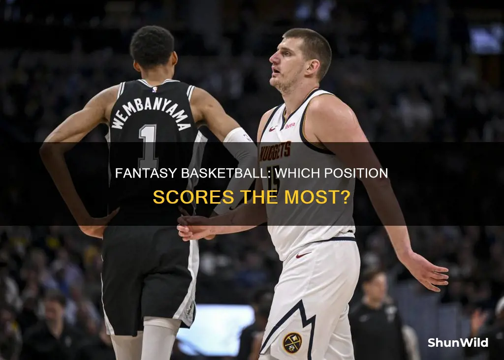 what position scores the most in fantasy basketball