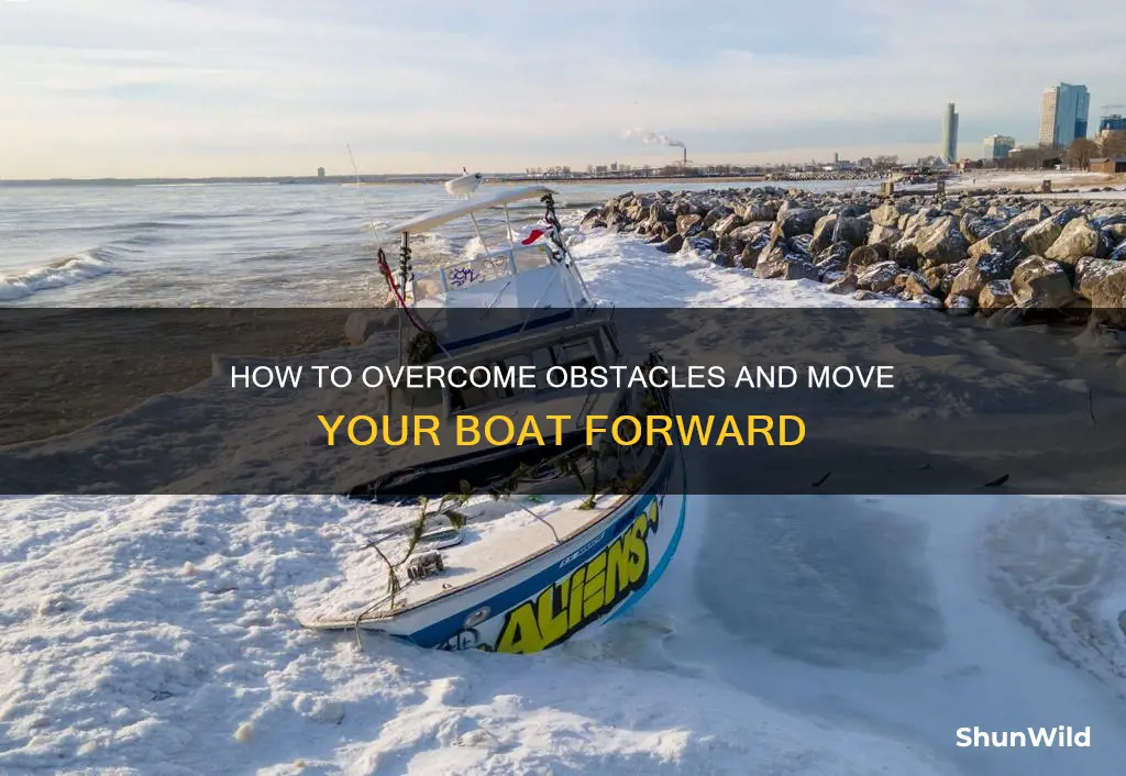 what prevents the boat from going forward