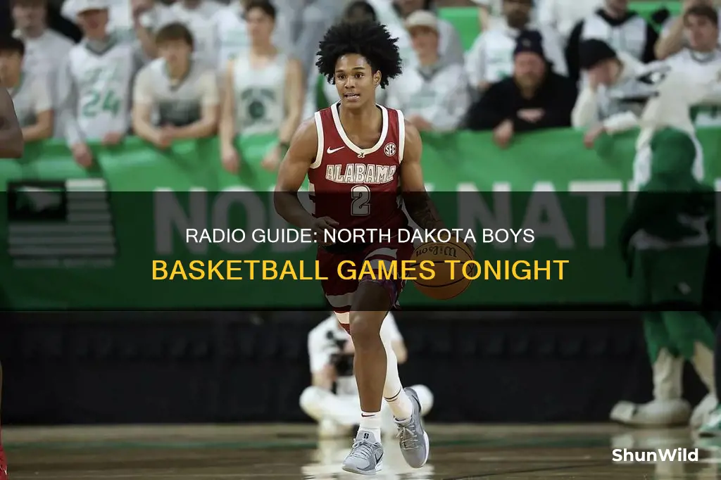 what radio stations are carrying north dakota boys basketball tonight