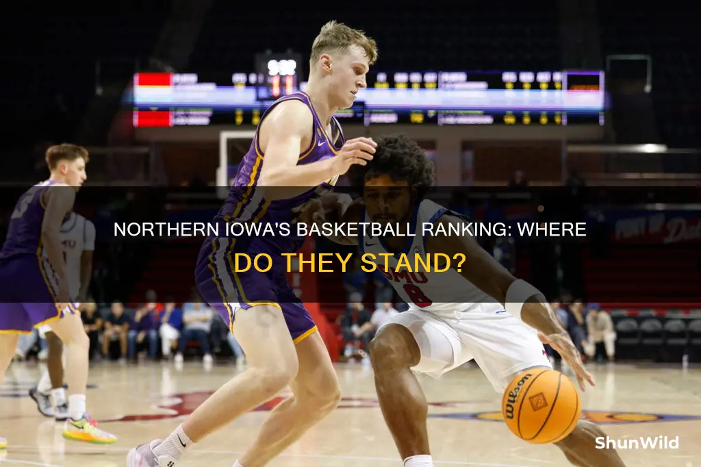 what rank is northern iowa in basketball