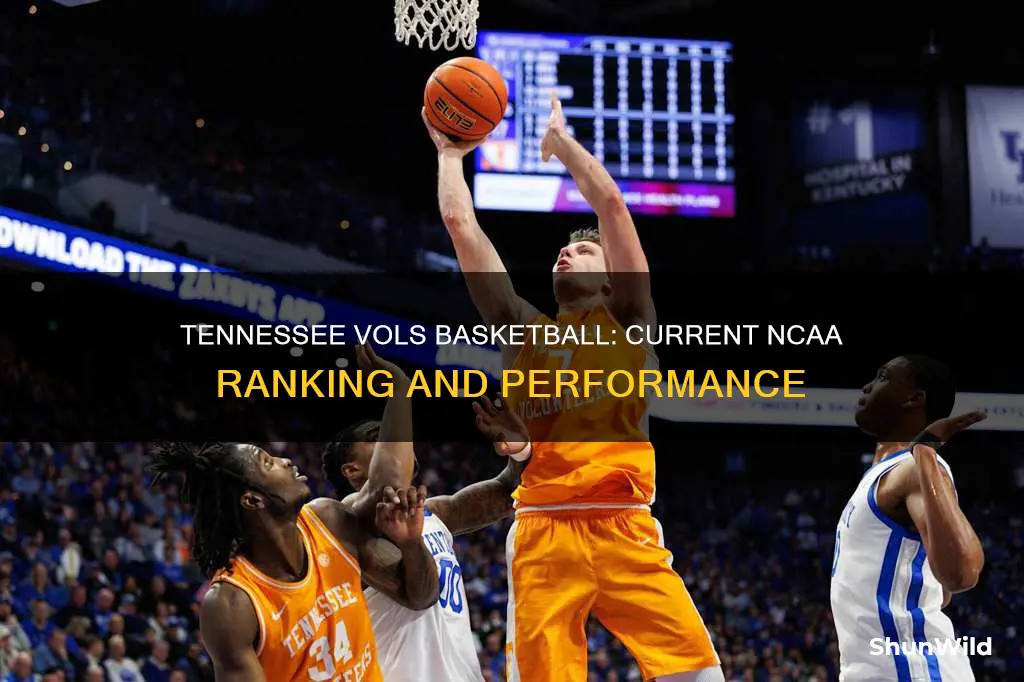 what rank is tennessee vols basketball