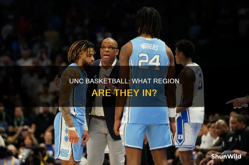 what region is unc basketball in