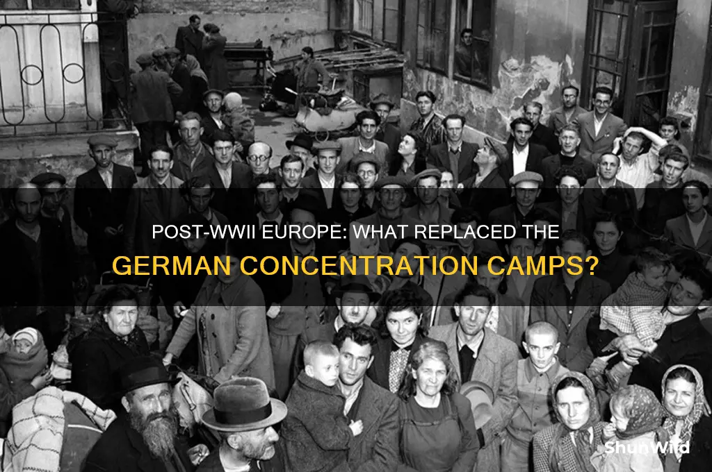 what replaced the german concentration camps