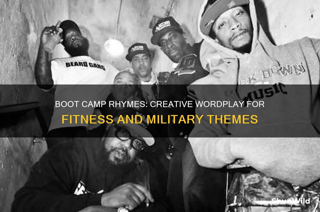 what rhymes with boot camp