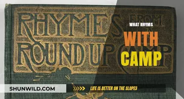 Exploring Rhymes: What Words Perfectly Pair with 'Camp'?