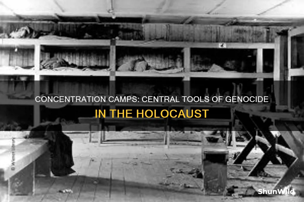 what role did concentration camps play in the holocaust