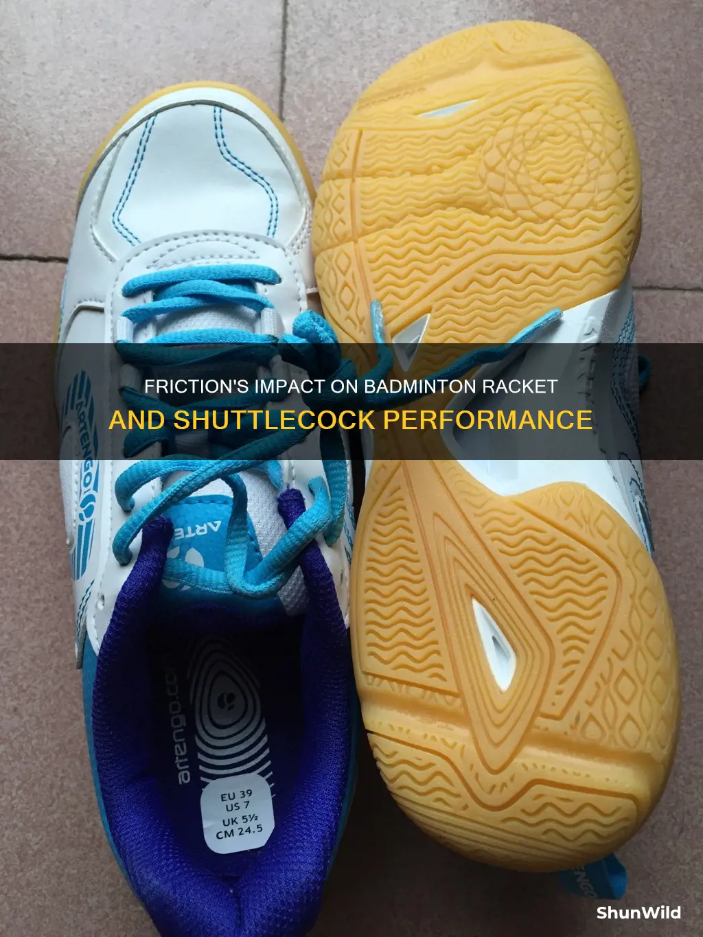 what role does friction play in badminton