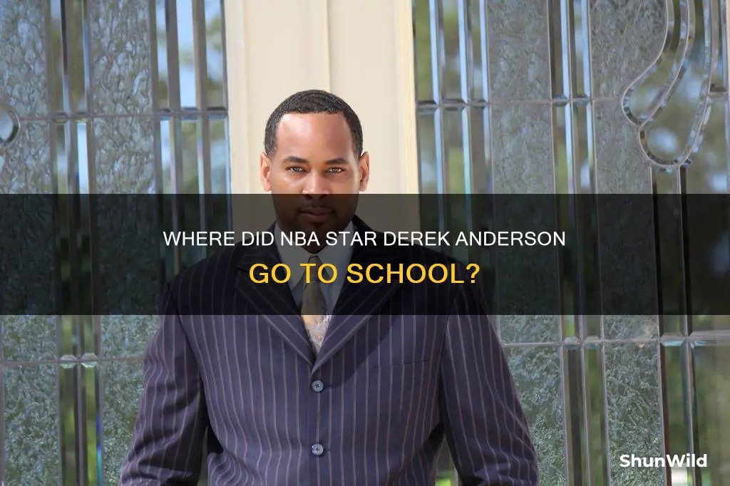 what school did derek anderson basketball go to