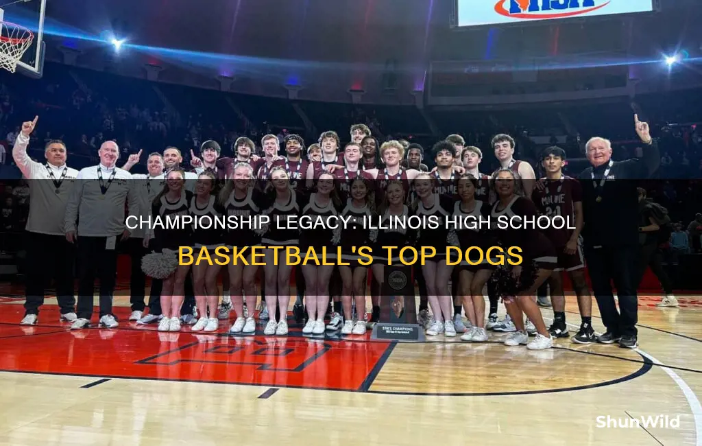 what school has the most championships ihsa basketball