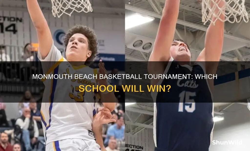 what school in monmouth beach has the basketball tournament