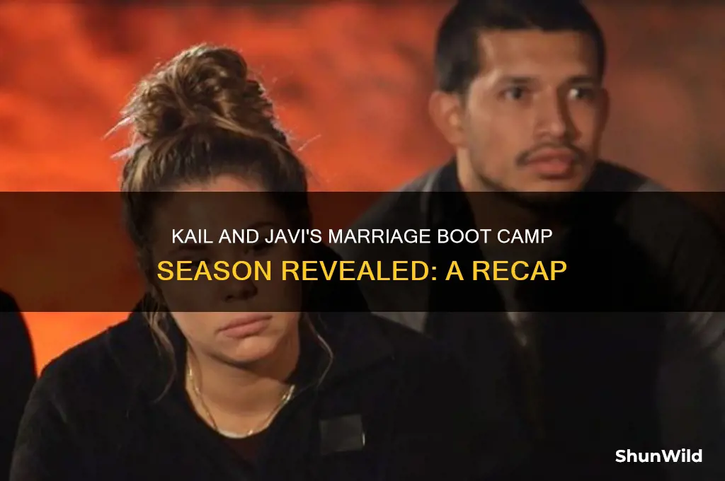 what season is kail and javi on marriage boot camp