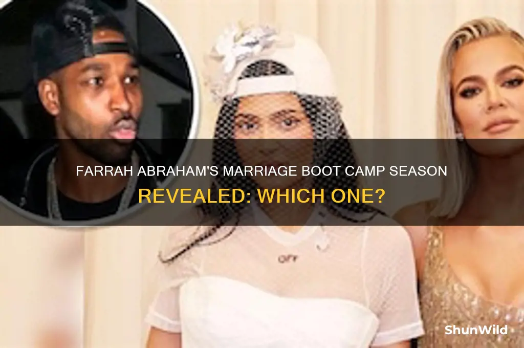 what season of marriage boot camp is farrah abraham on