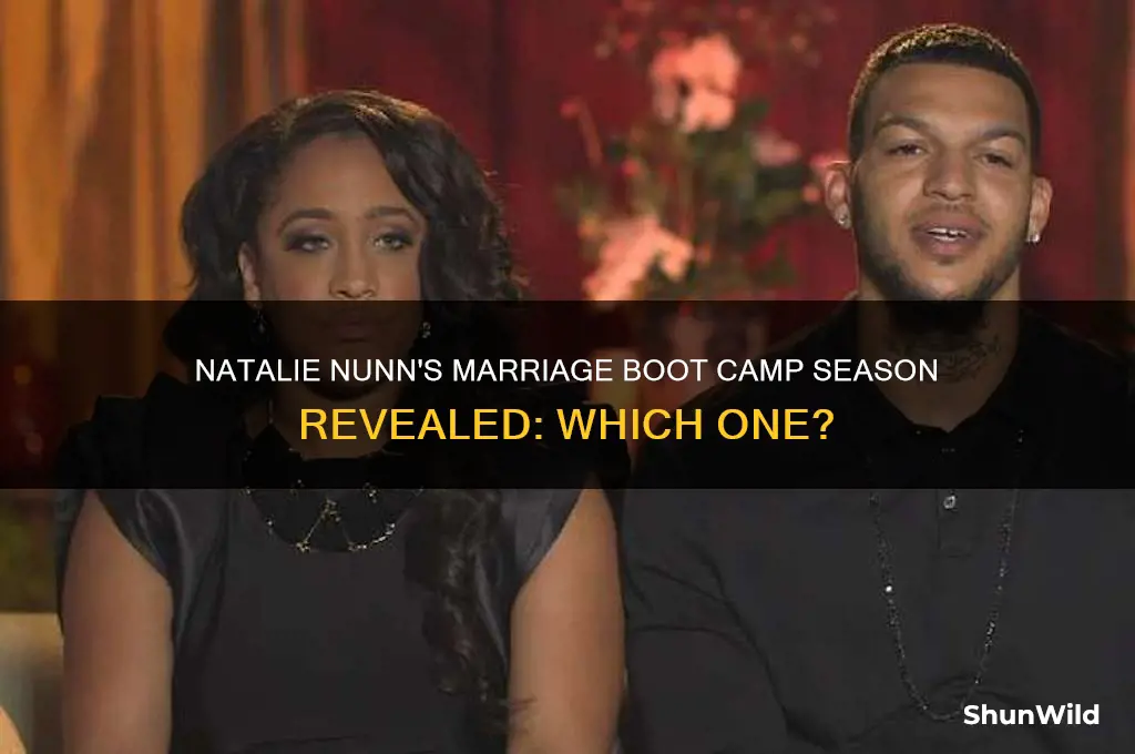 what season of marriage boot camp was natalie nunn on