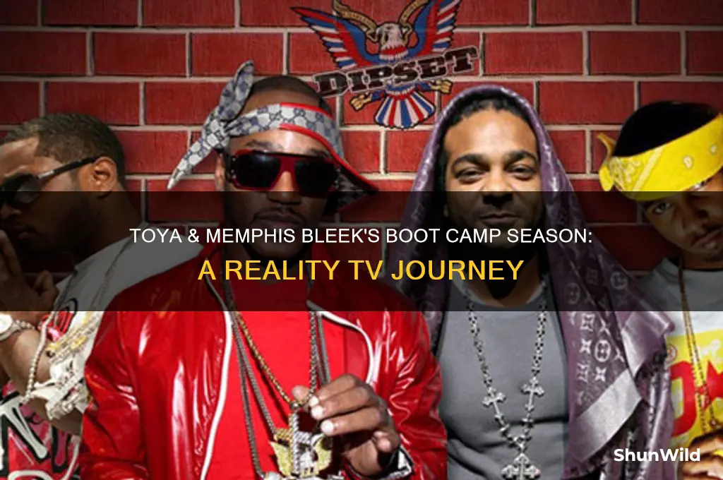 what season toya and memphis bleek on boot camp