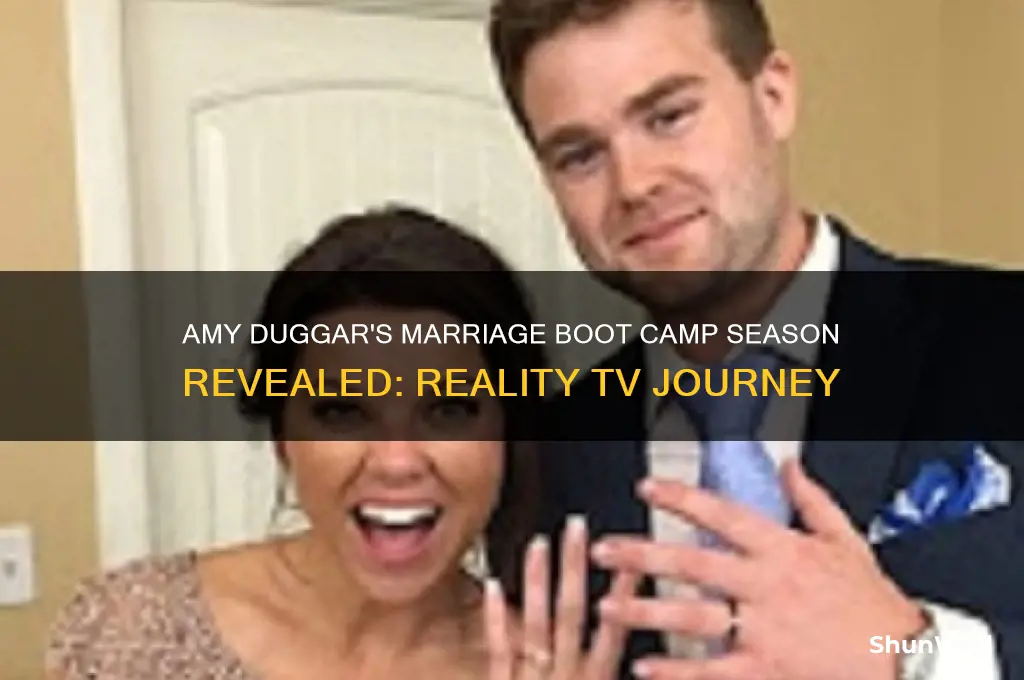 what season was amy duggar on marriage boot camp