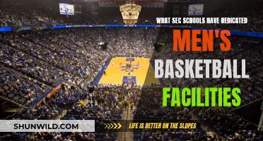 Which High Schools Boast Exclusive Men's Basketball Facilities?