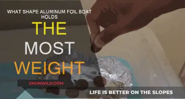 Aluminum Foil Boats: Which Shape Wins the Weight Test?