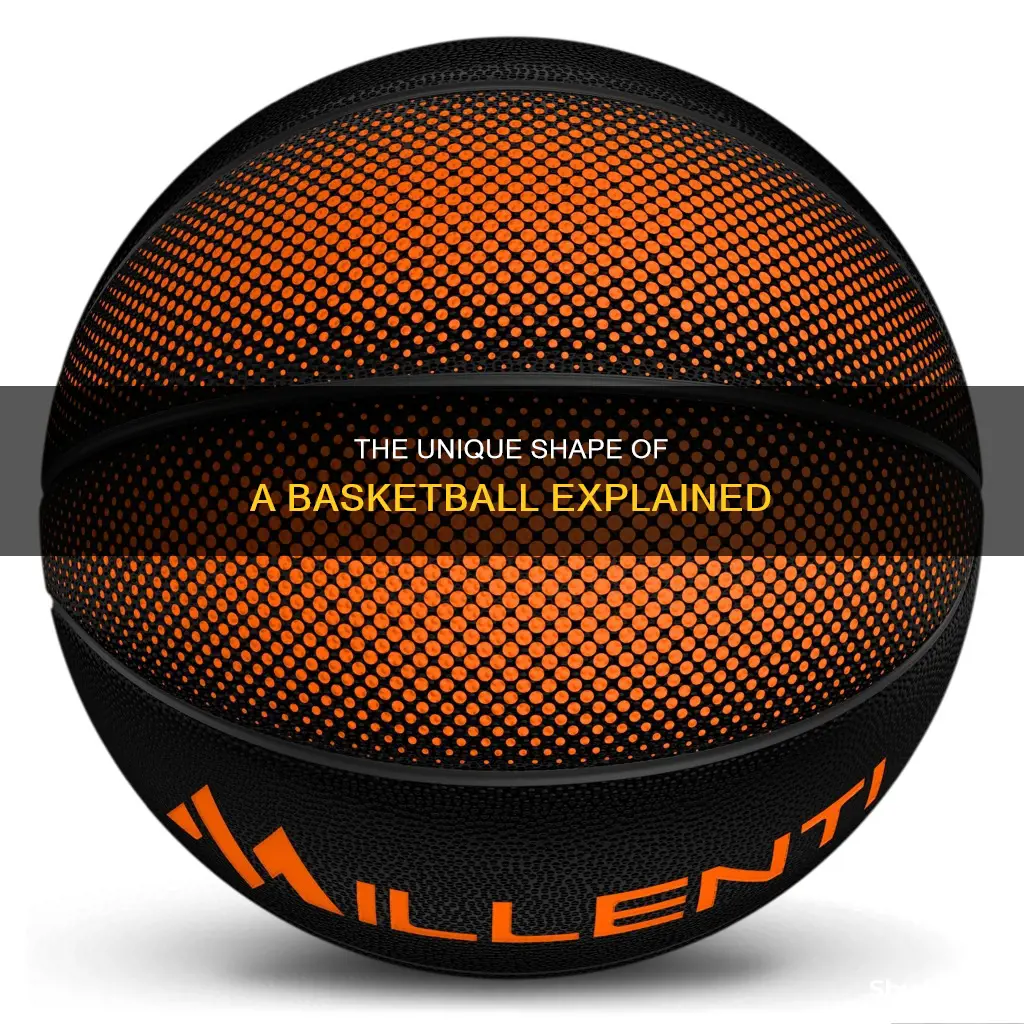 what shape is a basketball