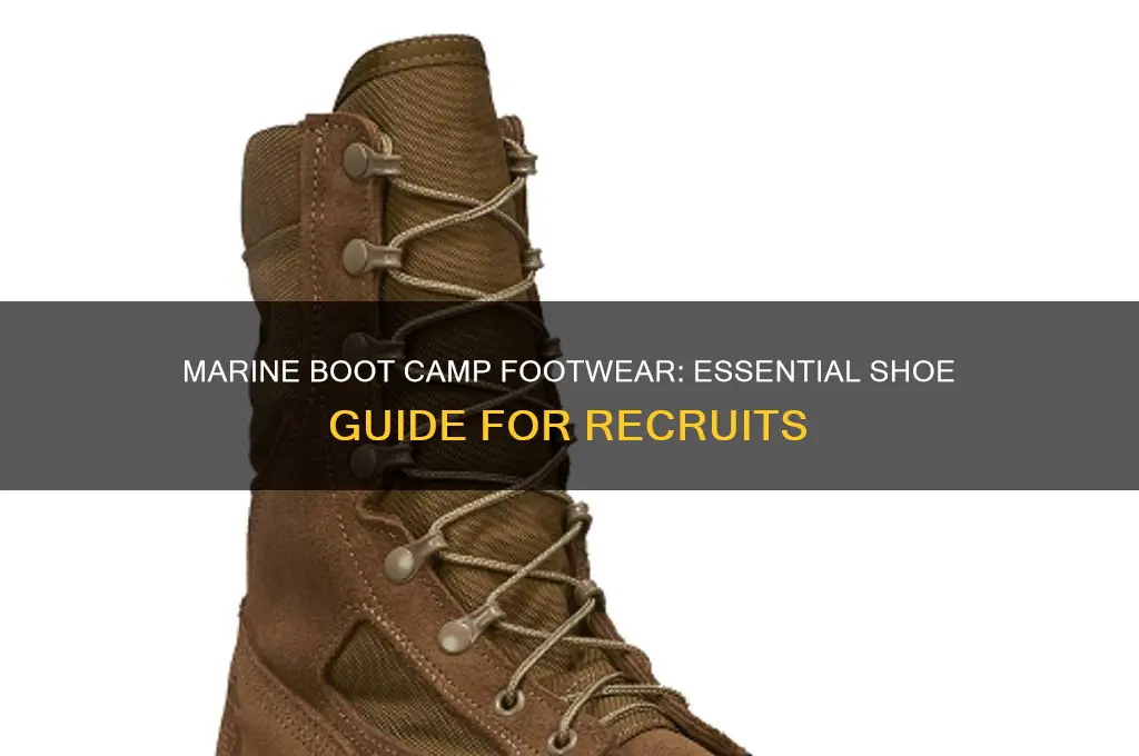 what shoes do i get at marine boot camp