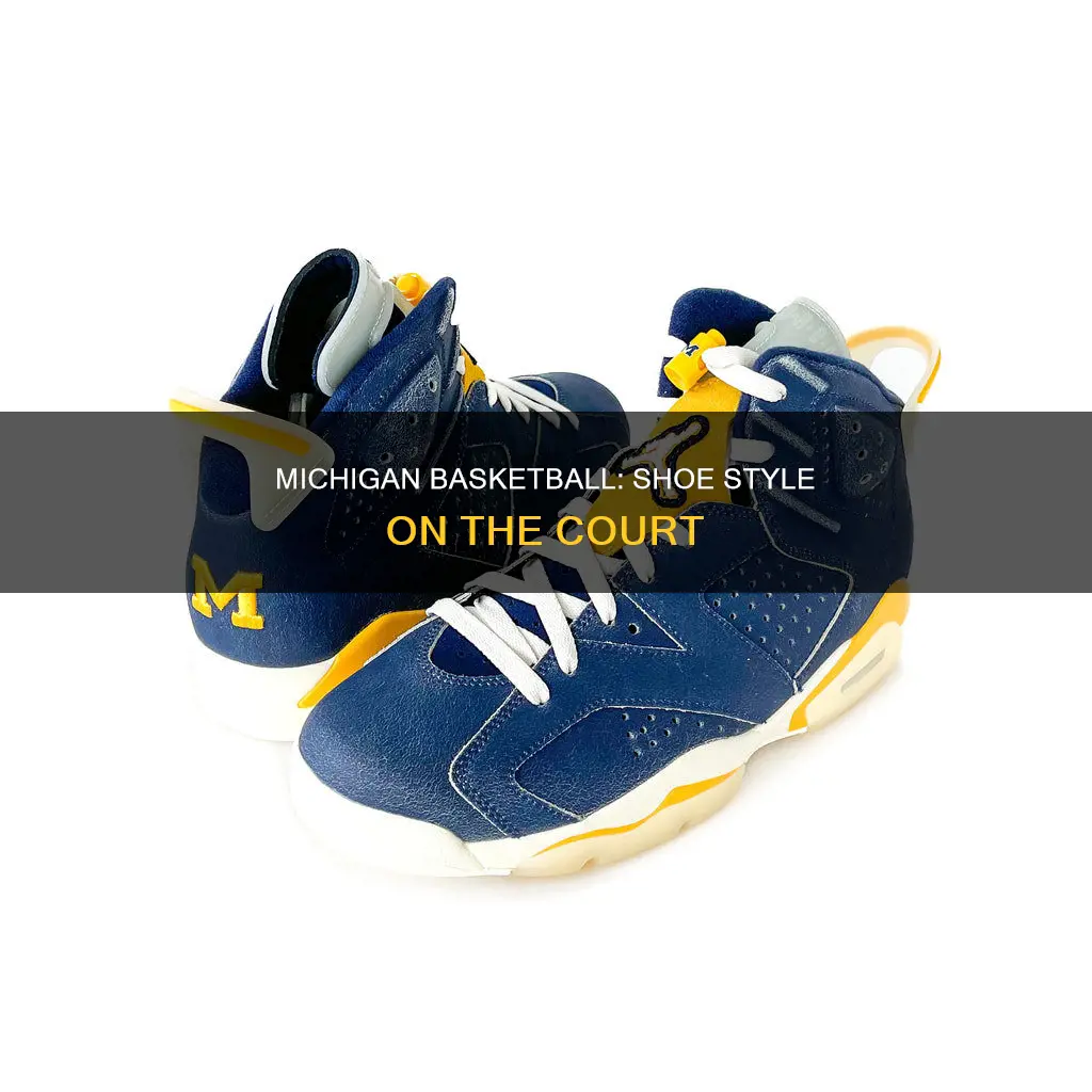 what shoes do michigan basketball players wear
