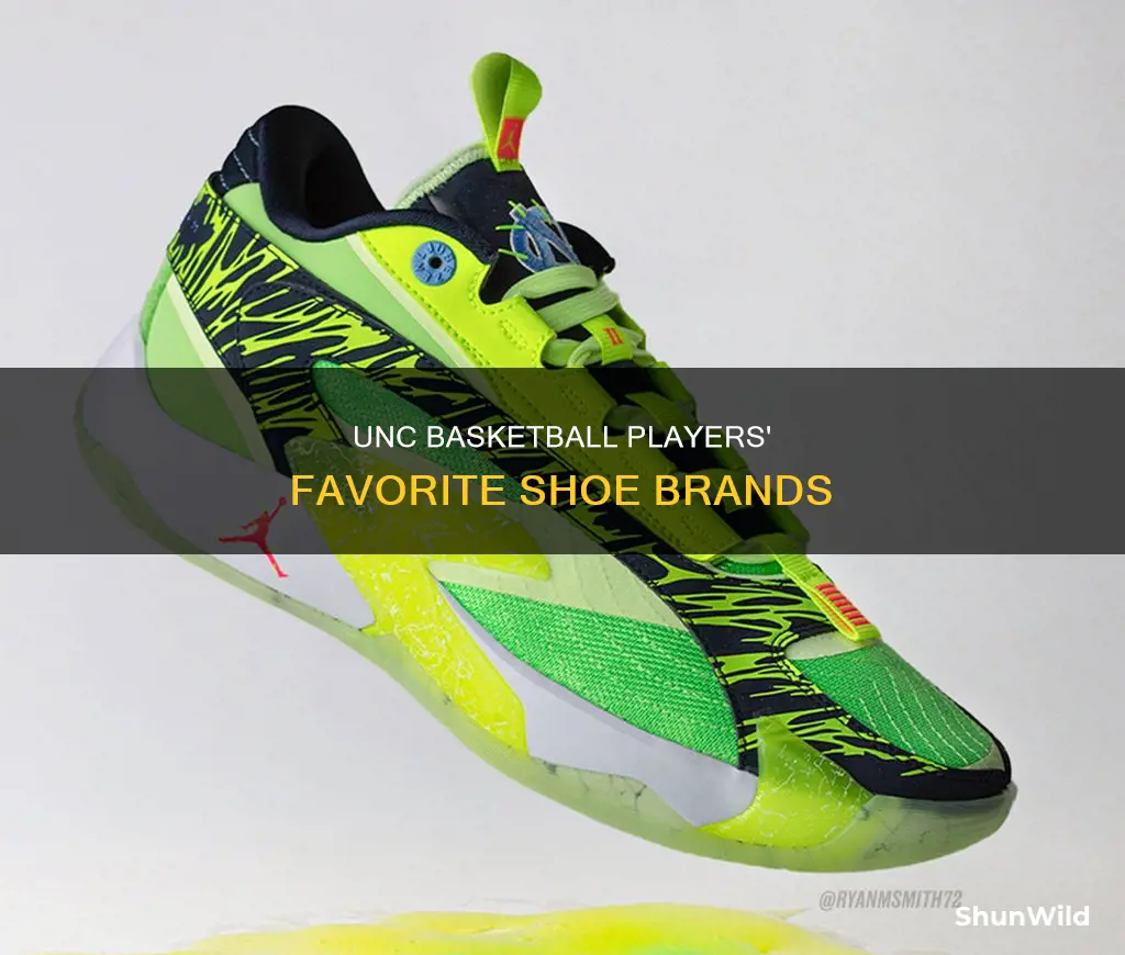 what shoes do unc basketball players wear