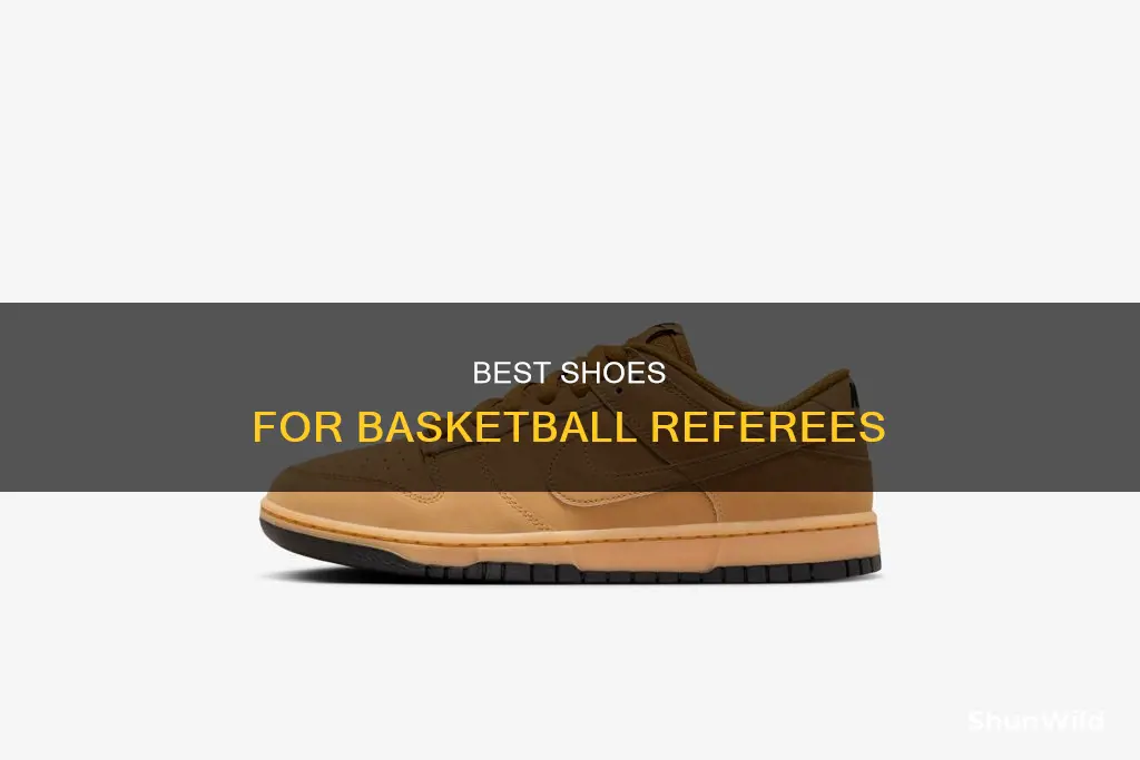 what shoes to referee basketball