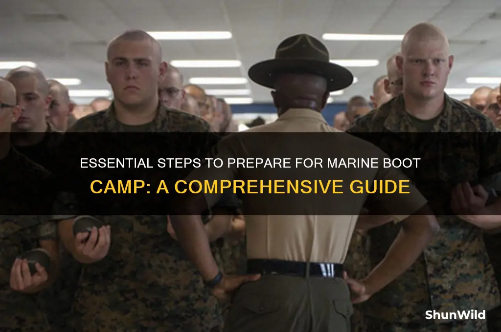what should i do to prepare for marine boot camp