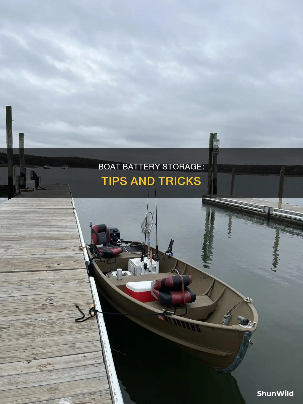 what should I do with my boat battery in storage