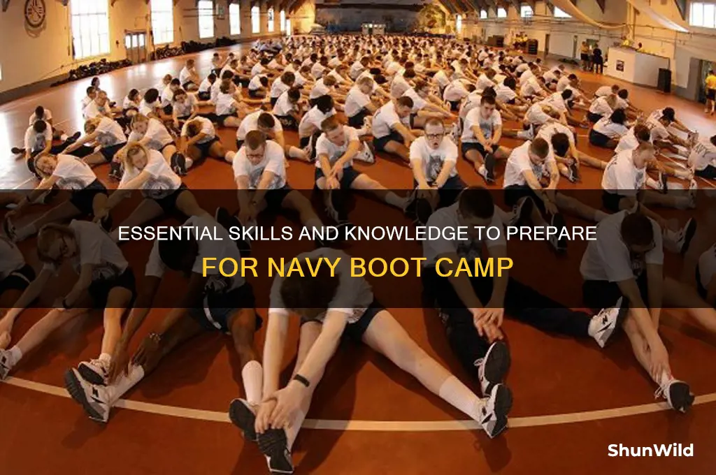 what should i learn before navy boot camp