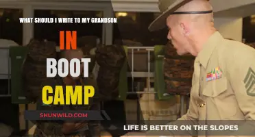 Encouraging Words: Writing to Your Grandson in Boot Camp