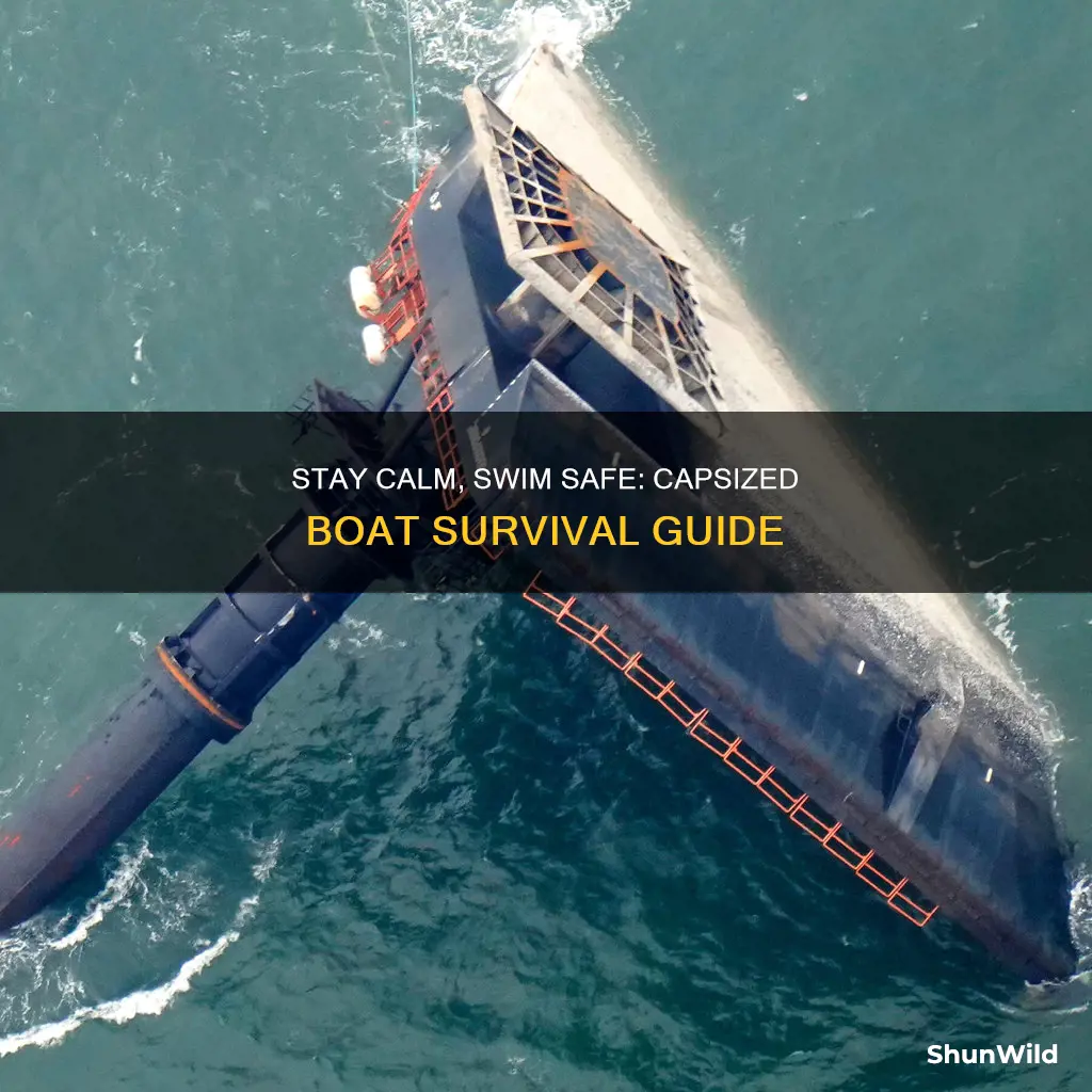 what should you do if a small open boat capsizes