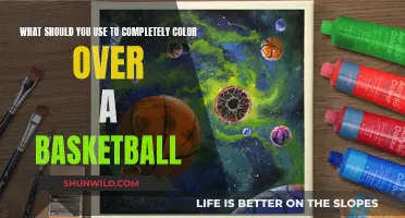 Creative Color Solutions: Transforming a Basketball with the Perfect Paint