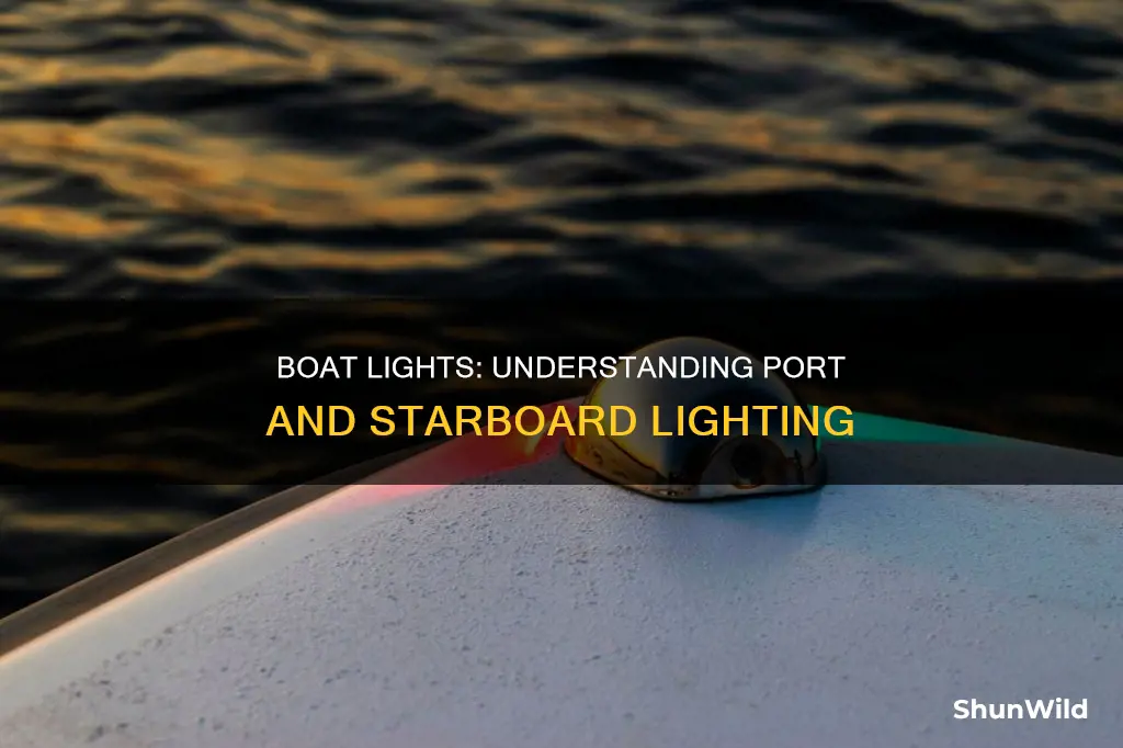 what side do boat lights go on