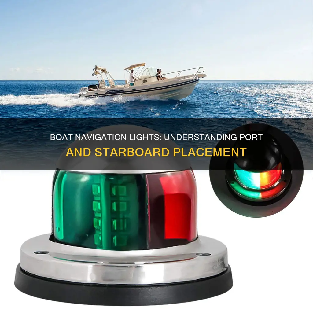 what side do nav lights go on a boat