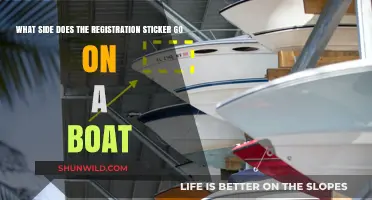 Boat Registration Sticker Placement: A Quick Guide