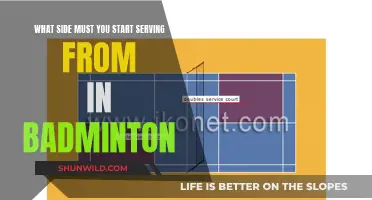 The Right Service: Badminton's Starting Side
