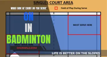 Serving in Badminton: Understanding Court Sides