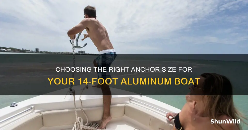 what size anchor for 14 foot aluminum boat