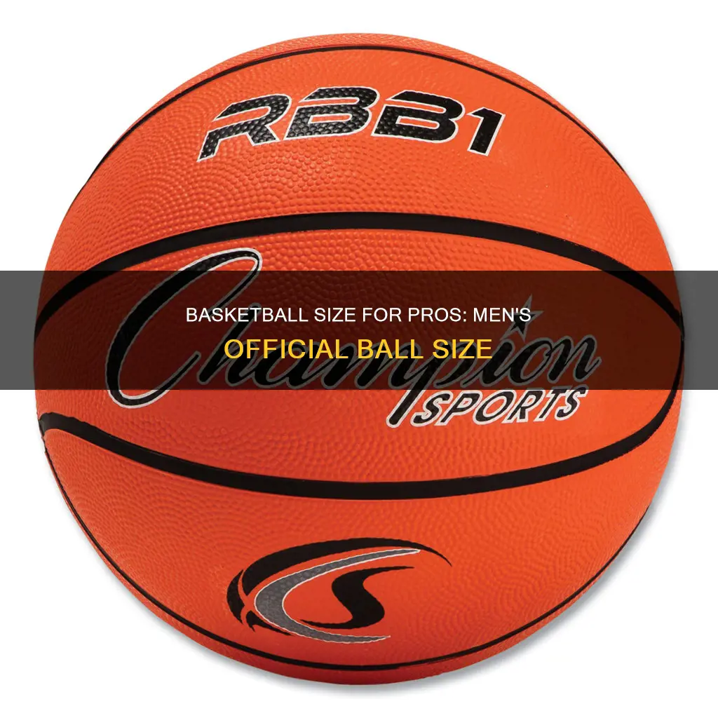 what size ball does men