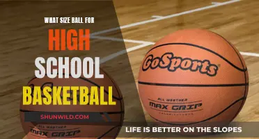 Basketball Size for High Schoolers: Official Guide