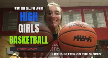 Junior High Girls Basketball: Choosing the Right Ball Size