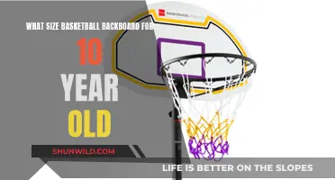 Perfect Backboard Size for Young Hoops Enthusiasts: A Guide for 10-Year-Olds