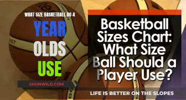 The Perfect Basketball Size for Tiny Hoops: A Guide for 4-Year-Old Players