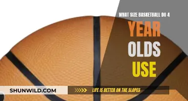 Basketball for Preschoolers: Choosing the Right Size
