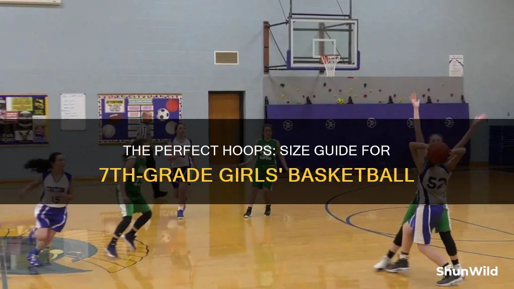 what size basketball do 7th grade girls use