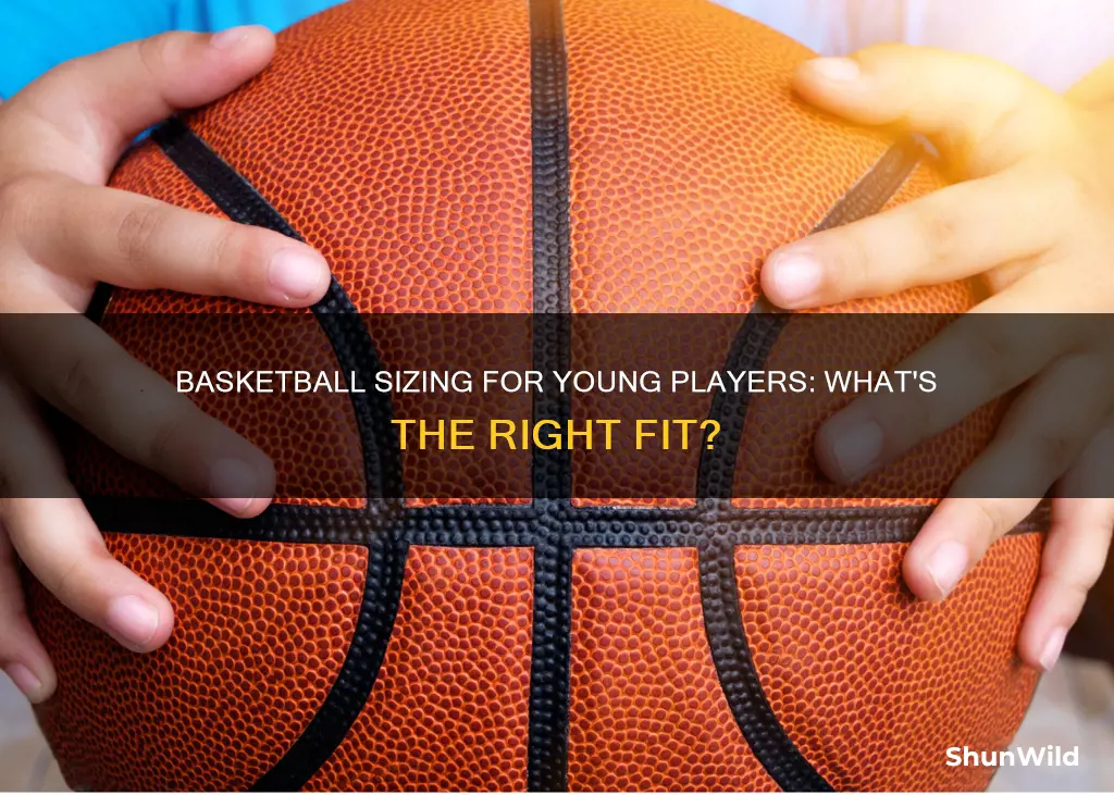what size basketball do 8 year olds use