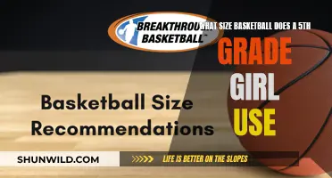 Basketball Sizing for Girls in Fifth Grade