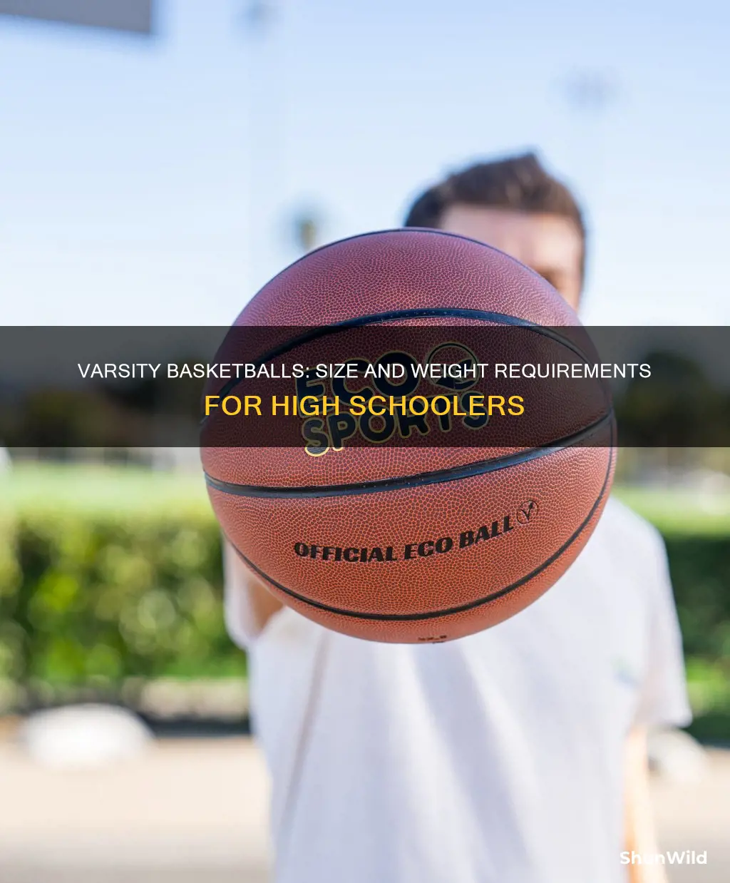 what size basketball does varsity high school use