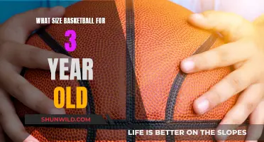 Perfect Basketball Size for Tiny Tots: A Guide for 3-Year-Olds