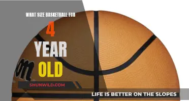 Basketball for Preschoolers: Choosing the Right Size